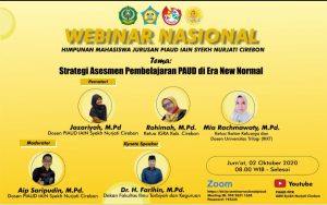 Webinar Seminar Asesmen Dimasa Pandemi Jurusan Pendidikan Islam Anak Usia Dini