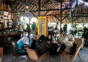 Staf Jurusan Fakultas Ilmu Tarbiyah Dan Keguruan IAIN Syekh Nurjati Cirebon Mengadakan Makan Bersama Di Kedai Kopi Manis