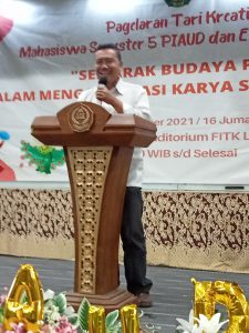 Pergelaran Tari Kreatif Anak Usia Dini Mahasiswa Semester 5 Angkatan 2019